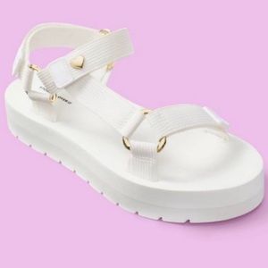 NWT Stoney Clover Lane x Target Sport Sandals White